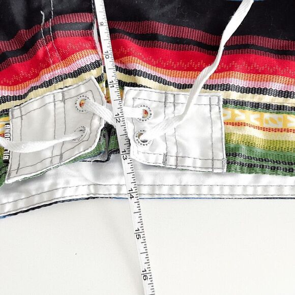 Billabong Mens Striped Hecho de Billabong Mexican Board Shorts Multi Size 40 - Picture 9 of 9